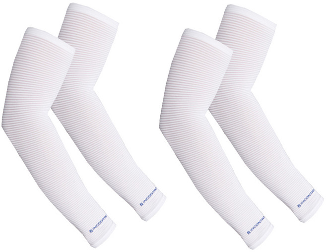 인콘트로 스트라이프 쿨토시, 화이트, 2세트