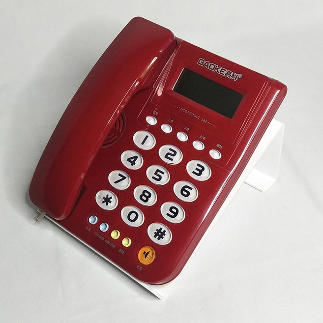 사무실 전화기 받침대 거치대 업무용 병원 회사, 1. 투명