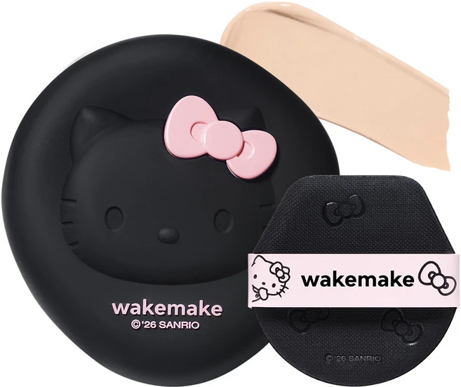 4월 헬로키티 블랙에디션기획웨이크메이크 워터 글로우 코팅밤단품기획 175800, [헬로키티/단품]02 바닐라 아이보리175800 - 쿠팡