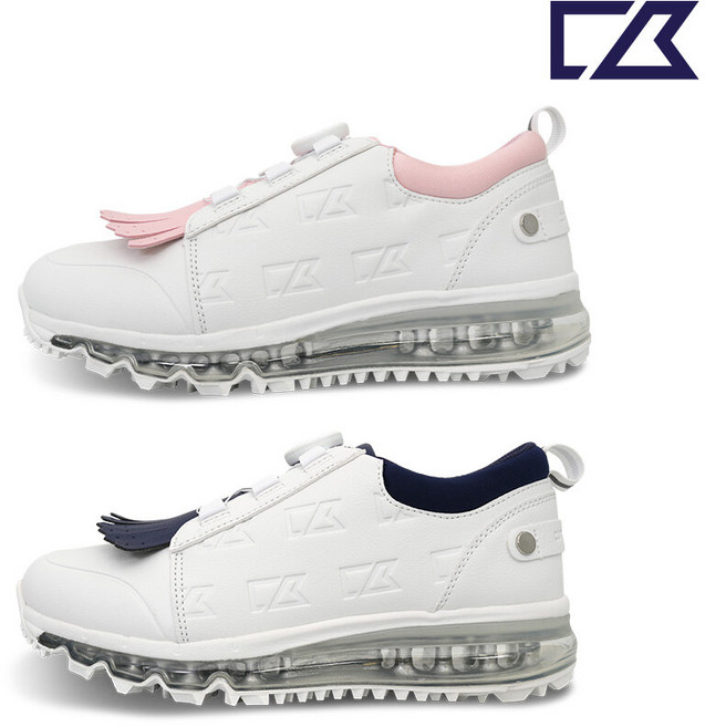 커터앤벅 여성 태슬 스파이크리스 골프화 - CBL5AGS122, 네이비, 230, 1개