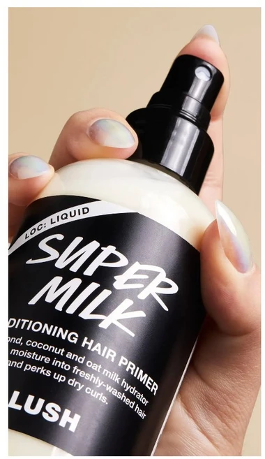 러쉬 슈퍼밀키헤어 프라이머 헤어미스트, 100g, 1개 - 쿠팡