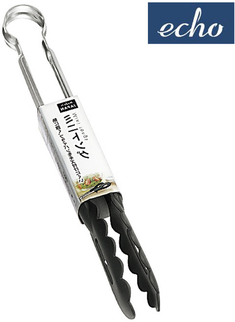 일본 에코 미니 다용도 집게 (0321-492) 서버 샐러드 빵 튀김 요리, 1개, 본상품