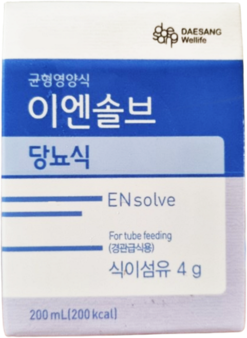 대상웰라이프 이엔솔브 당뇨식, 200ml, 60개