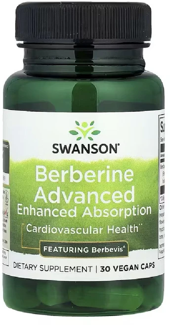 스완슨 베르베린 고흡수 550mg 30베지캡슐, 1개 - 쿠팡