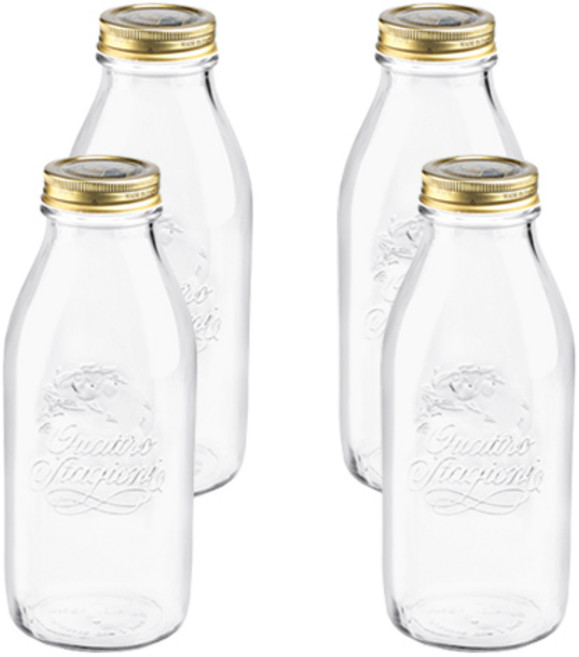 보르미올리 콰트로 스타지오니 자 보틀, 1000ml, 4개