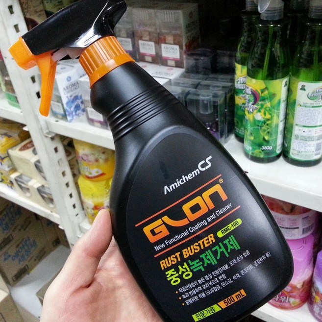 프라픽 중성 녹제거제 RMC100 500ml 아미켐 금속 부식 탄소강 석재 제거용 용접, 1개