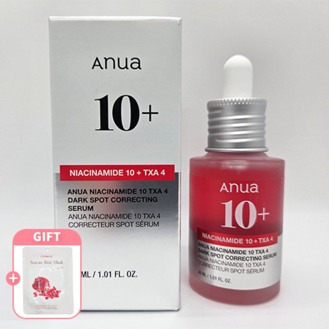 (증정기획) 아누아 TXA 나이아신아미드 세럼 아누아미백세럼 ANUA Niacinamide 10 TXA 4 Serum, 1개, 30ml
