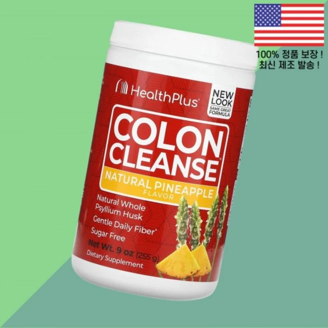 헬스 플러스 콜론 클렌즈 내추럴 파인사과 애플 9온스 255g Health Plus Colon Cleanse Natural Pineapple 9oz, 1개 - 쿠팡