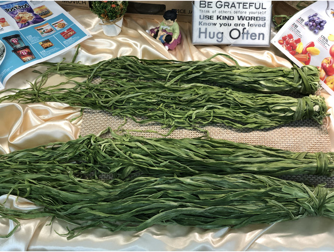 [맛집 추천] 특A급 건 궁채나물 5배 불어나는 말린 궁채 나물 건궁채 줄기 상추, 1개, 500g