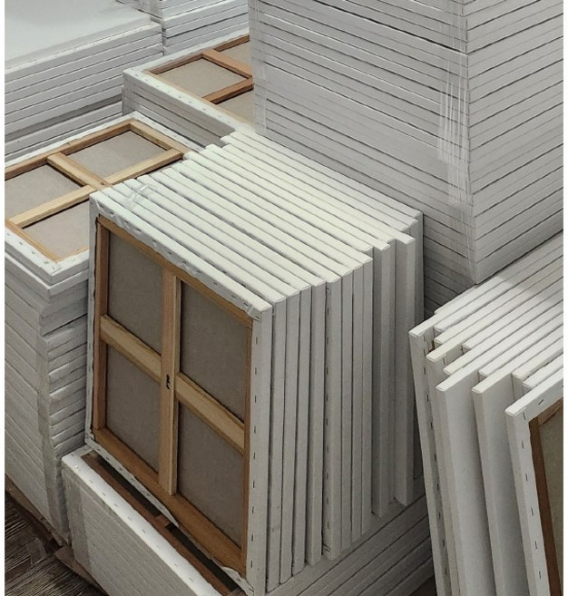 우드잡스 실습용 미송왁구 면천 캔버스 10호 F형 * 2개