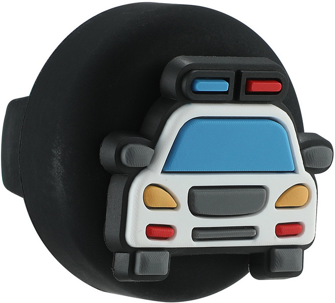 리바앤코 애플 에어태그1/2 실리콘 케이스, 1개, 경찰차