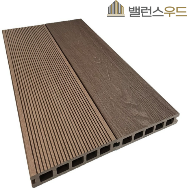 합성목재 데크 방부목 인조목 합성데크 BD-151 중공형 25T, 2400 x 146 x 25T, 1개
