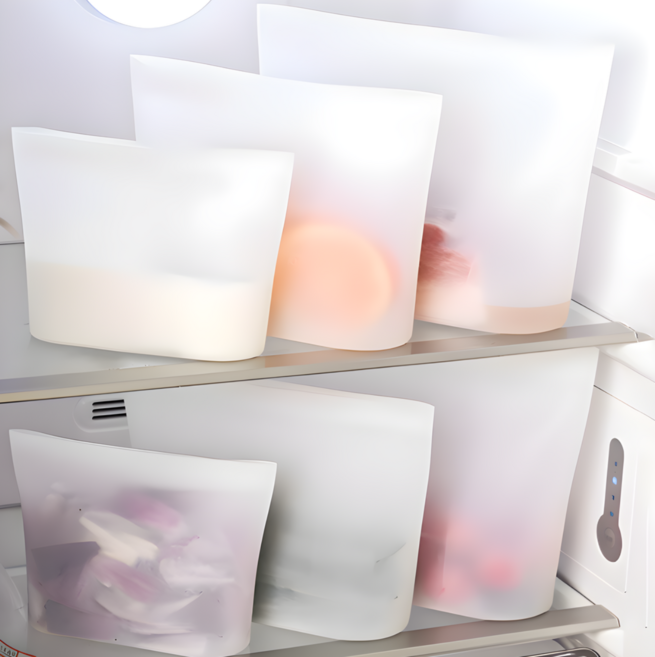 [신선보관] 모아르 프레시락 실리콘 밀폐 용기 3종 세트, 혼합 (500ml+1,000ml+1,500ml) 3P, 1세트