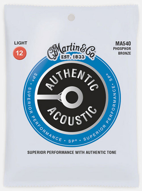 Martin - 80/20 브론즈 어쿠스틱 스트링 통기타줄 012-054 (M140), MA140 80/20 Bronze, 1개