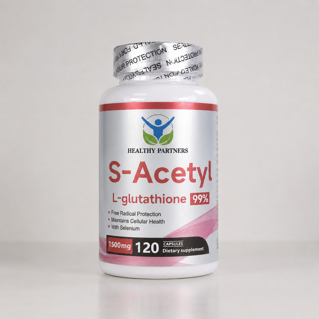 고함량 S 아세틸 L 글루타치온 1500mg NAC 대체성분, 1개, 120정