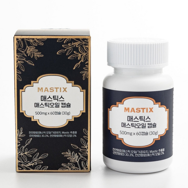매스틱스 매스틱 오일 1개월 60캡슐, 1개, 60정