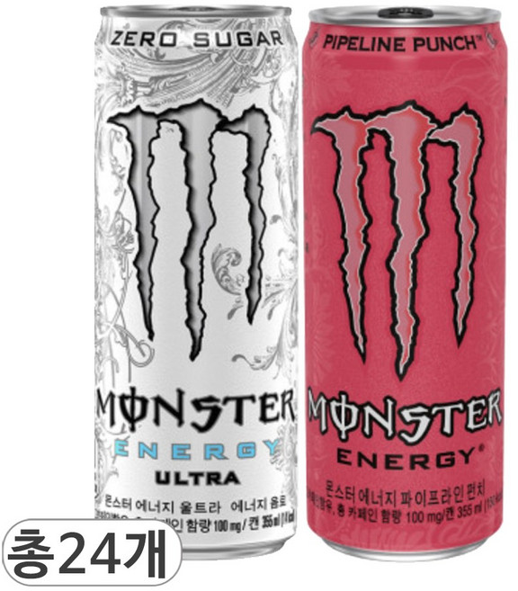 몬스터 에너지 파이프라인 펀치, 24개입, 355ml
