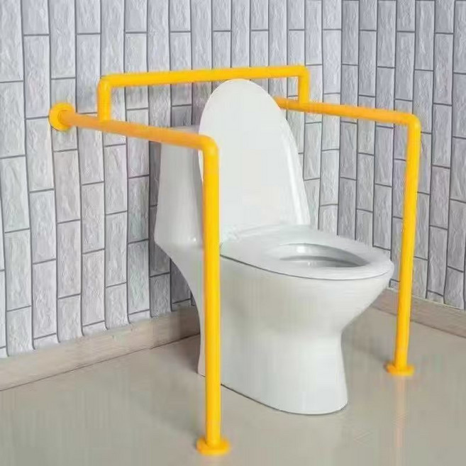 浴室安全輔助扶手 不鏽鋼材質, 黃, 1套