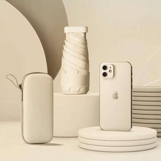 타니아홈 프리미엄 초경량 미니 우산 우양산 양우산 [전용케이스 포함]