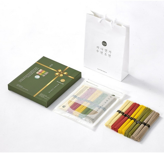 [프리미엄 선물 : 4계절 답례품/기념품/사은품] 하나면가 수연소면 [다온], 500g, 1개