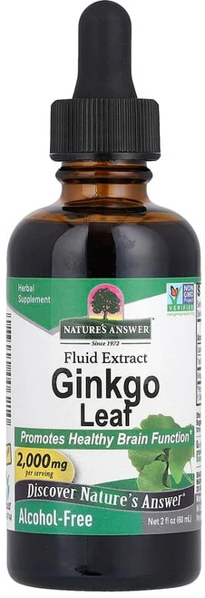 네이쳐스앤서 은행 추출 액상 알코올 무함유 1 000mg 60mL, 59.147 ml, 1개 - 쿠팡