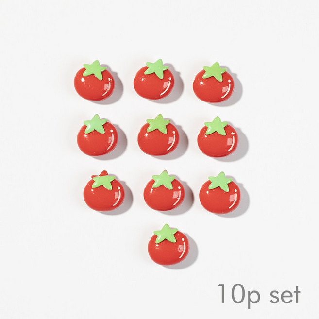에버피크 푸드 냉장고 인테리어 자석 마그네틱, 토마토10p