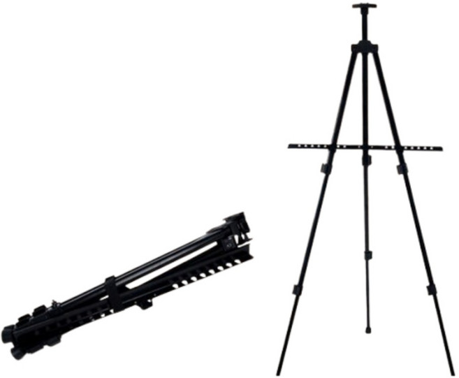 화방 거치대 다용도 접이식 휴대용이젤