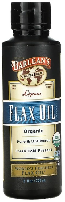 Barlean's 리그난 아마 오일 8 fl oz 236 ml, 1개 - 쿠팡