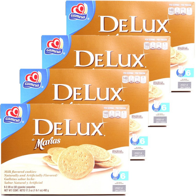 가메사 디럭스 드 마리아스 우유 맛 쿠키, 82g, 24개