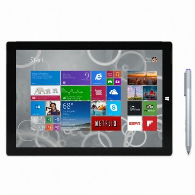 Microsoft 코어i5 4세대 Wi-Fi 12인치, 서피스 프로3, WIN10, 4GB, 128GB, 랜덤