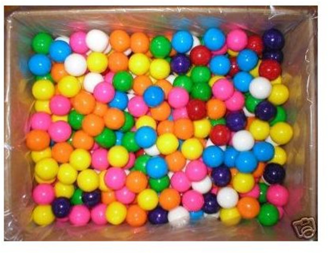 츄잉껌 추잉껌 더블 버블 원 1인치 껌 200개 다양 맛 자판기, 1개