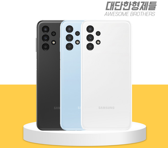 삼성 갤럭시 와이드6 128GB SM-A136S 중고폰 공기계 중고 알뜰폰 자급제 특S급, 블랙