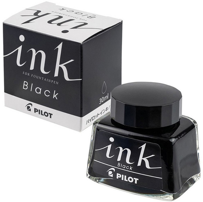 파이롯트 파이롯트 잉크 만년필 병잉크 30ml (INK-30), B블랙
