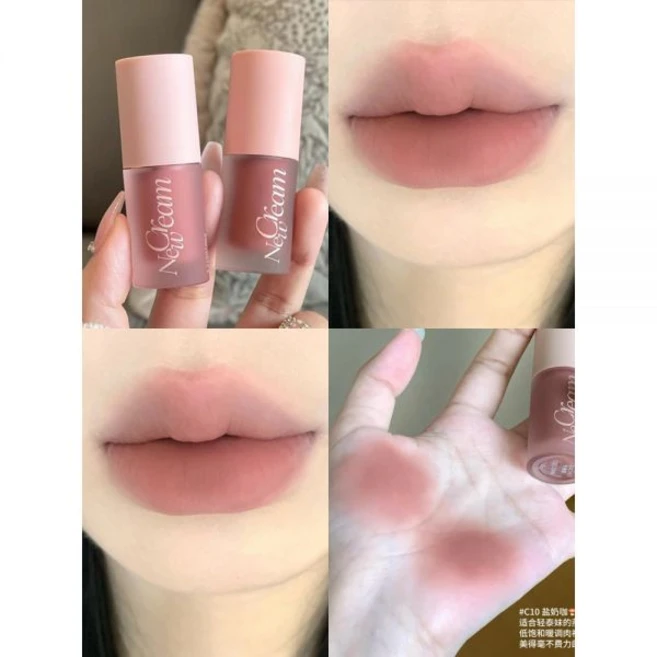 joocyee 주시 멀티 퍼포즈 크림 립 머드 매트 노스틱 분위기 있는 립글로스 립스틱 블러셔285419, 【1.0】C10 솔티드 밀크 커피 - 쿠팡