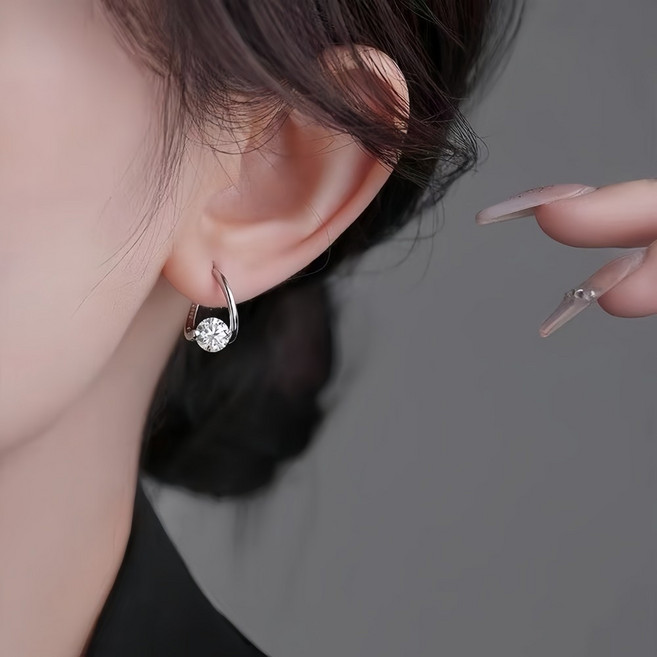 Seolvia 14K 도금 귀걸이 여성을 위한 선물 추천 ZSW-06