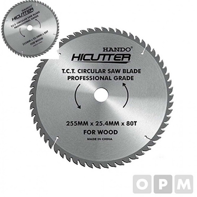 프레우드 FR25W004T 목공용 원형톱날 255mm 80날, 1개