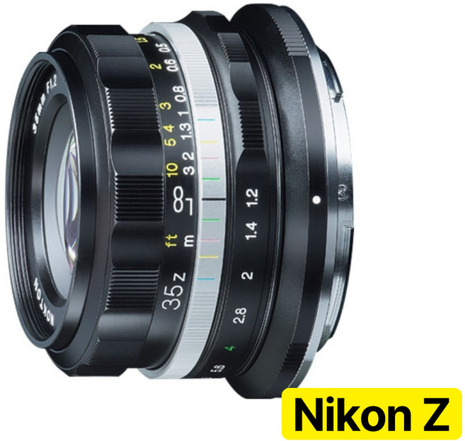 [정품등록시 5만 포인트 3년 보증] 보이그랜더 NOKTON D35mm F1.2 APS-C 니콘 Z마운트 렌즈
