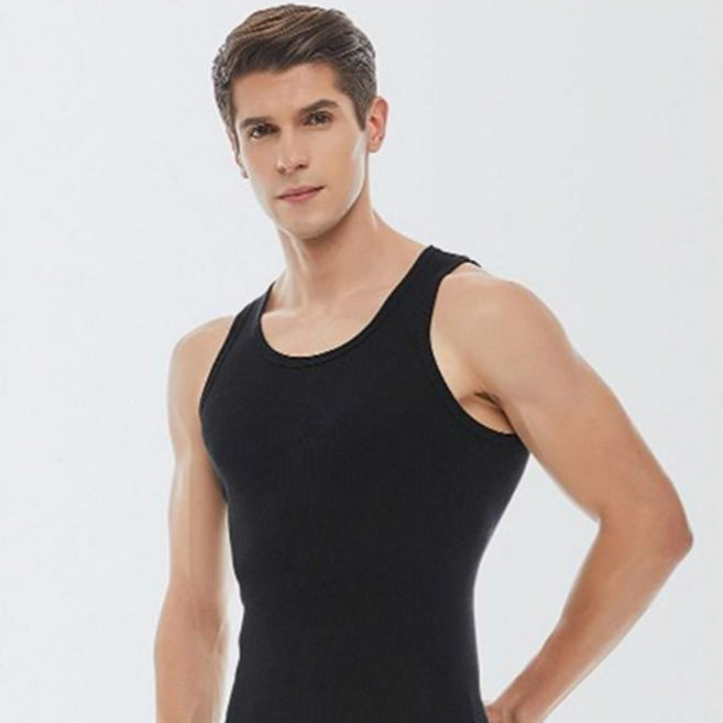 제임스딘 &고쟁이 남성 골지 민소매 런닝 쫄쫄이나시 면 100% 후라이스2p(국내산)