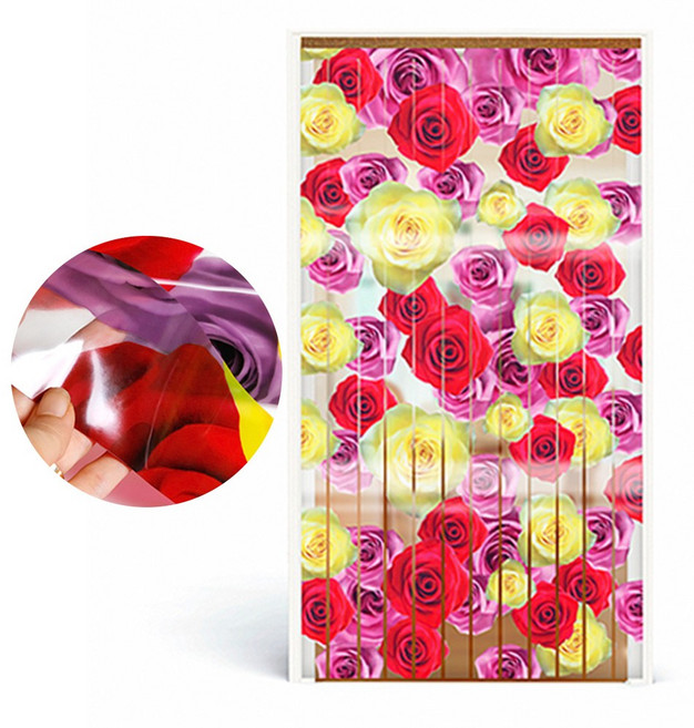 썬즈코리아 2026 아로마향 파리문발 6종 식당 현관 문가리개 공장 창고 해충차단