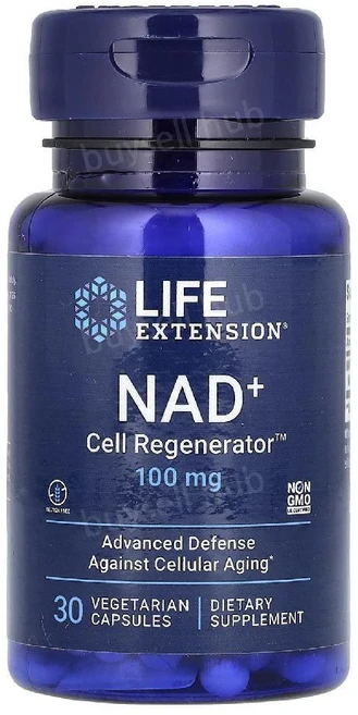 라이프익스텐션 NAD+ 셀 리제너레이터 베지 캡슐 30정, 1개 - 쿠팡