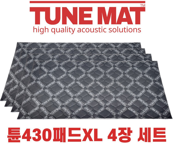 튠매트 430패드XL 4장 세트, 1세트