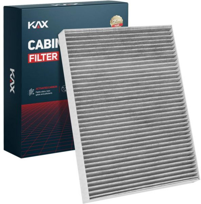 KAX 캐빈 에어 필터 CF9597A 교체용 타운 컨트리 2001-2007 그랜드 캐러밴 퍼시픽아 2004-2008 보이저 2000-2003 / 활성탄 승객 실내 공기 USA, KAX 캐빈 에어 필터 CF9597A 교체용 타운 컨트