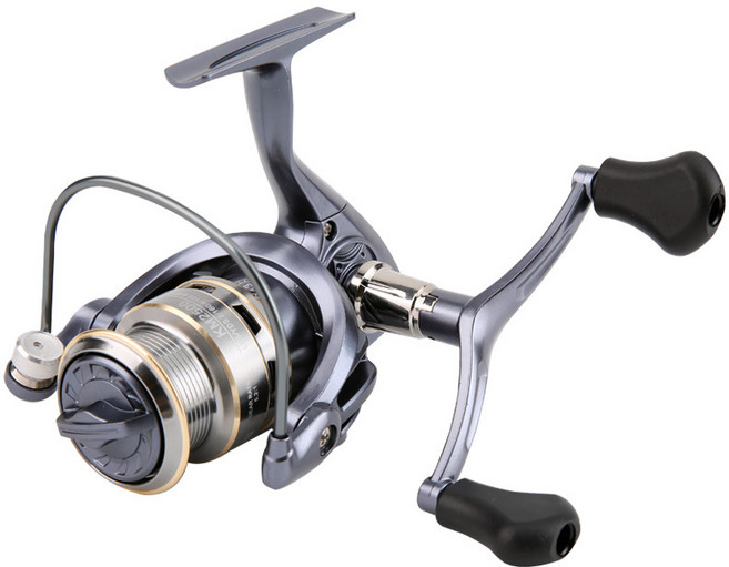 이모조 민물 바다 루어 원투 낚시 더블핸드 스피닝릴, KM2000