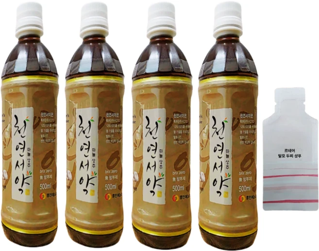 휴먼에노스 천연서약 산화질소 대사체 수면개선 면역증진 갱년기 특허균주 빠른흡수, 4개, 500ml - 쿠팡