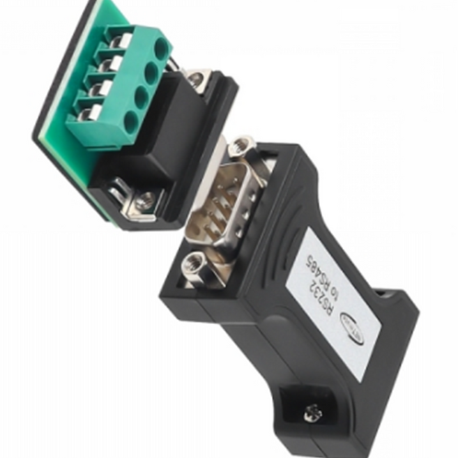 RS232to485시리얼변환기 컨버터 바꾸는거 변경잭 바코드스캐너 PLC연결, 1개