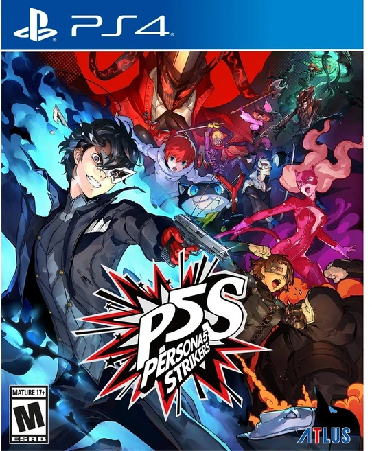 페르소나5 스트라이커즈 PS4 액션 RPG 괴도 모험, PS-22034-AMZ, 플레이스테이션
