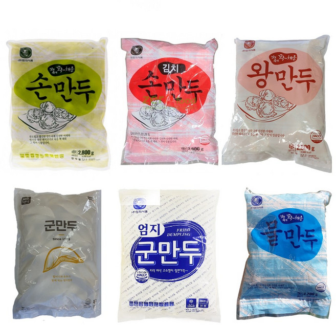 만두먹자 고기 김치 고기왕 군만두 물만두외 5종, 고기왕만두, 1개, 2.8kg