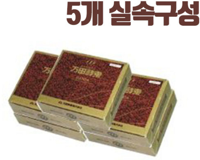 MANDA 만다효소 2.5g x 60포 5박스 실속구성, 1개, 150g