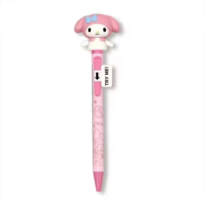 옐상 산리오 액션 피규어 움직이는 볼펜 4종, 1개, 마이멜로디