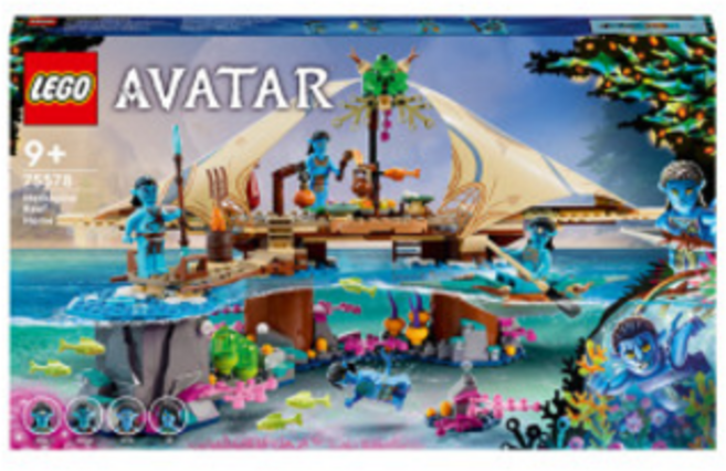 레고 아바타 75578 아바타 멧케이나 부족의 산호초 집, 혼합색상, 1개